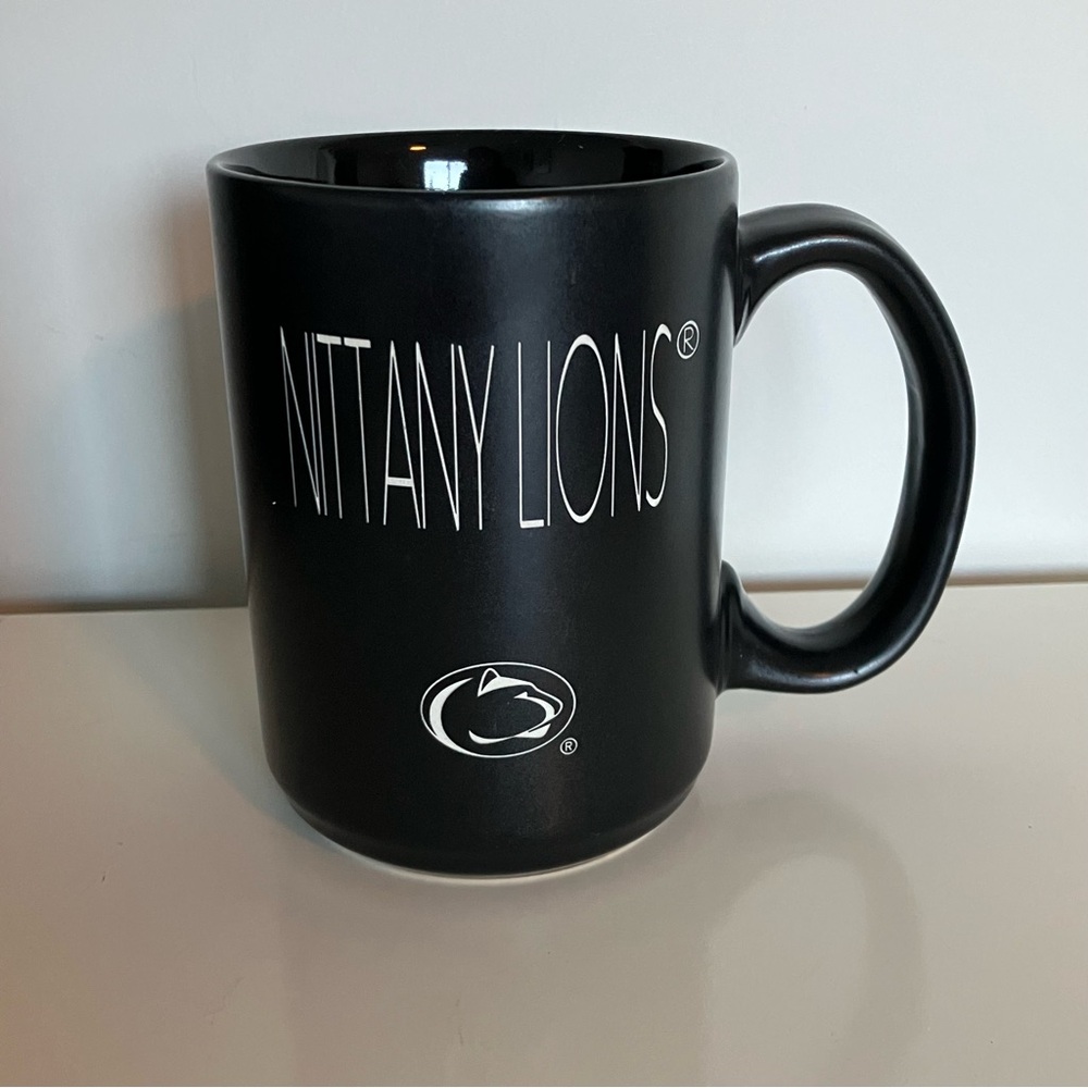 Penn State Nittany Lions Coffee Mug Officially Licensed Matte Black 12 oz NEW